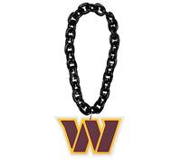 Aminco NFL Washington Commanders Team Fan Chain, Black