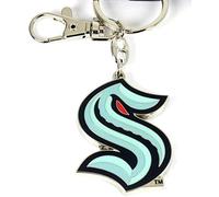 aminco NHL Seattle Kraken NHL Seattle Kraken Team Logo Heavyweight Keychain, Team Color, One Size