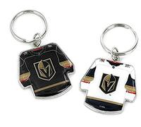 aminco NHL Vegas Golden Knights Home/Away Reversible Jersey Keychain