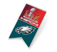 aminco Philadelphia Eagles Super Bowl 59 Champions Banner Shape Pin