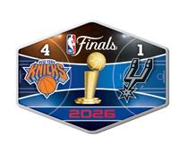 aminco Pick Your New York Knicks NBA Champions Commemorative Pin, S, Metal, no gemstone