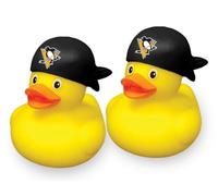 aminco Pittsburgh Penguins NHL Team Rubber Duck Set Two Pack