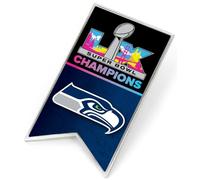 aminco Seattle Seahawks NFL Super Bowl LX Champions Choose Your Commemorative Pin Officially Licensed Gift, 2 inches x 1.25 inches, Metal, no gemstone