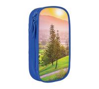 AMINNU Golf Resort Park Pencil Case, Multifunctional Pencil Case, Student Pencil Case, with Zipper Suitable for Schools and Offices, Unisex.