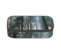 AMINNU National Parks Sunshine Trees Large Capacity Pencil Case, Multifunctional Pencil Case, Pencil Case for Teenagers, with Zipper, Suitable for Schools and Offices.