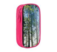 AMINNU National Parks Sunshine Trees Pencil Case, Multifunctional Pencil Case, Student Pencil Case, with Zipper Suitable for Schools and Offices, Unisex.