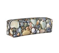 Aminnu Pretty Stones Pencil Case, Durable Pencil Case, Student Pencil Case, Zipper Pencil Case. Suitable for Schools and Offices, Unisex