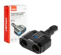AMiO 04174 Cigarette lighter splitter