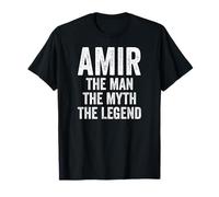 Amir The Man The Myth The Legend Shirt First Name Amir T-Shirt