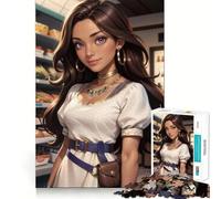 Amira My Time At Sandrock 1000-piece Jigsaw Puzzles Brain Fun Training Seamless Fit Precise Pieces Fascinating Hobby for Idle Moments (50x75cm)