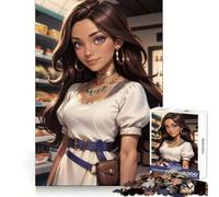Amira My Time At Sandrock Puzzle for Teenagers 1000 Pieces Brain Teasing Soothing Hobby Solid Lock Thoughtful Gift (50x75cm)