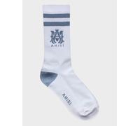 Amiri MA Stripe Socks White/Dusty Blue - Mens - 9-10