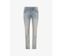 Amiri Mens Amiri Stack Slim-Fit Stretch-Denim Jeans Antique Indigo 28