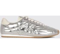 AMIRI Pacific Football Slim Quilted Laminated Leather Sneakers - Size: 37 - female
