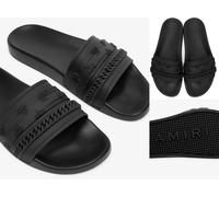 Amiri Paisley Bandana Chain Molded Pool Slides Rock Sandals Shoes 40