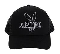 Amiri Playboy Bunny Logo Black Hat - One Size