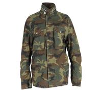 Amiri Women's Preloved M-65 Camouflage-Print Field Jacket in Green Cotton | Size: 40