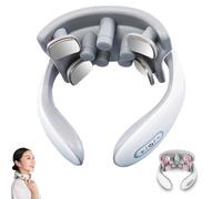 Amiriva - Neck Massager, Neck Massager with Heat, Amiriva Necks Massagers, 6 Modes, 15 Levels of Adjustment, Comfortable Necks Guard for Home Office Travel (1PCS)