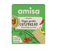 Amisa Amisa Gluten Free Veggie Garden Crispbread Organic 100g
