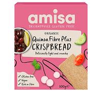 Amisa Crispbread Quinoa Fibre Gluten Free, 100g