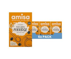 Amisa Deliciously Creamy 4-Grain Porridge, 300g