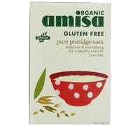 Amisa Organic Gluten Free Pure Porridge Oats, 325g