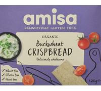 Amisa Organic Buckwheat Crispbread 120g (Pack of 6)