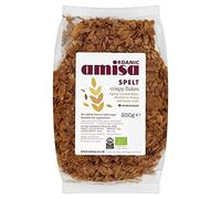 Amisa Organic Crispy Spelt Flakes 250g - Pack of 6