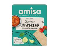 Amisa Organic Gluten Free Chestnut Crispbread 100g (Pack of 6)