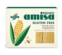 Amisa Organic - Gluten Free Crispbread - Corn & Rice - 150g (Case of 12)