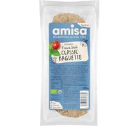 Amisa Organic Gluten-Free French Style Classic Baguette,180g - High in Fibre & Vegan-Friendly