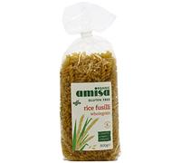 Amisa Organic Gluten Free Fusilli Wholegrain Rice 500g (Pack of 5)
