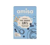 Amisa Organic Gluten Free Porridge Oats - Sachets 8x27g