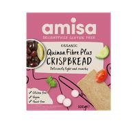 Amisa Organic Gluten Free Quinoa Fibre+ Crispbread 100g