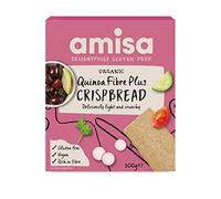 AMISA Organic Gluten Free Quiona Fibre Plus Crispbread 100g (PACK OF 1)