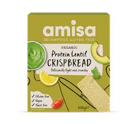 Amisa Organic Protein Lentil Crispbread 100g