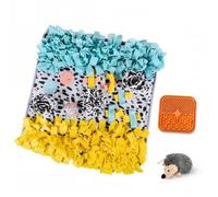 AMISAN Snuffle Mat and Lick Mat for Dogs - Interactive Dog Puzzle Toys for Enrichment, Mental Stimulation and Slow Feeding