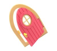 AMISENK 1/12 Dollhouses Fairies Gate Door Miniature Furniture Figurine Great For Backyard Scene Display Craft Projects Miniature Dollhouses Accessories