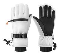 AMISENK 1 Pair Water Resistant Warm Ski Gloves Feature Multi Layer Locking Technology And Elastic Wrist Closures Insulated Gloves Winter Protections