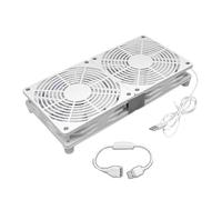 AMISENK 120mm USB Cooling Fan with Switches Cable for Router Modem Receiver Extractor Pipe Duct Exhuast Welding Equipment Computer Fan