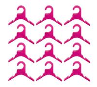 AMISENK 12Pcs Pet Clothes Hanger NonSlip For Small Pet 19/25CM Display Hangers AntiSlip Dog Hanger