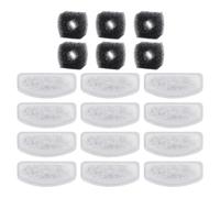 AMISENK 18pack Cats Water Fountains Nonwoven Resins Water Sponges For Pet Drinking Feeders Accessory Impurity And Removal Filter