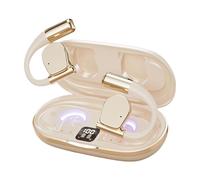 AMISENK 1PC Open Ear Earhook Earphone AI Translation Earbuds Bluetooth-compatible 5.4 Multiple Languages And Noise Cancellation AI Real Time Translation Earbuds