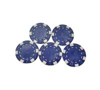 AMISENK 25Pcs 11.50g Professional Chip Teaching Coin Card Game for Math Counting Kids Teaching Rewards Counting Counters