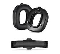 AMISENK 2pcs Ear Pads Headband Cushion For A40TR Headphone Earpads Earmuff Earcups With Buckle Accessories Ear Pads