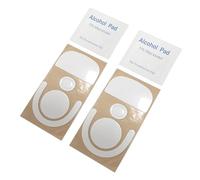 AMISENK 2Set Replacement Skates Feet Stickers Pad Glides Curved Edges For GProX Superlight2 Replacement Feet