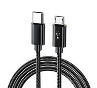 AMISENK 3. Direct ConnectS Type C/MICROS USB Cable: High-Speed Charging & Seamless Data Transfer Without Adapters Type C Charging Cable