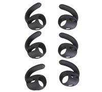 AMISENK 3Sets Ear Hooks Flexible Silicone Earplugs For Earphones Eartips Headphone Silicone Ear Hook Set Earphone Silicone Case