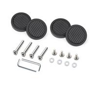 AMISENK 4PCS Quiet Rolling Luggage Practical Replacement Set 360 Degree Rotation for Suitcases Luggage