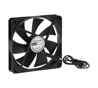 AMISENK 7Blade 14025 Cooling Fan 14cm DC5V Quiet Rotating Ball Bearing Motor Quiet Radiator 1540RPM Fast PC Cooling